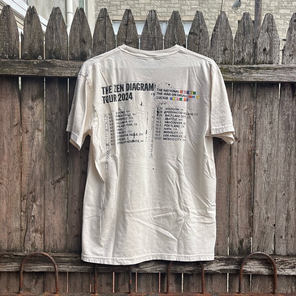 The War On Drugs Zen Diagram 2024 Tour T-Shirt - Large - Picture 6 of 7